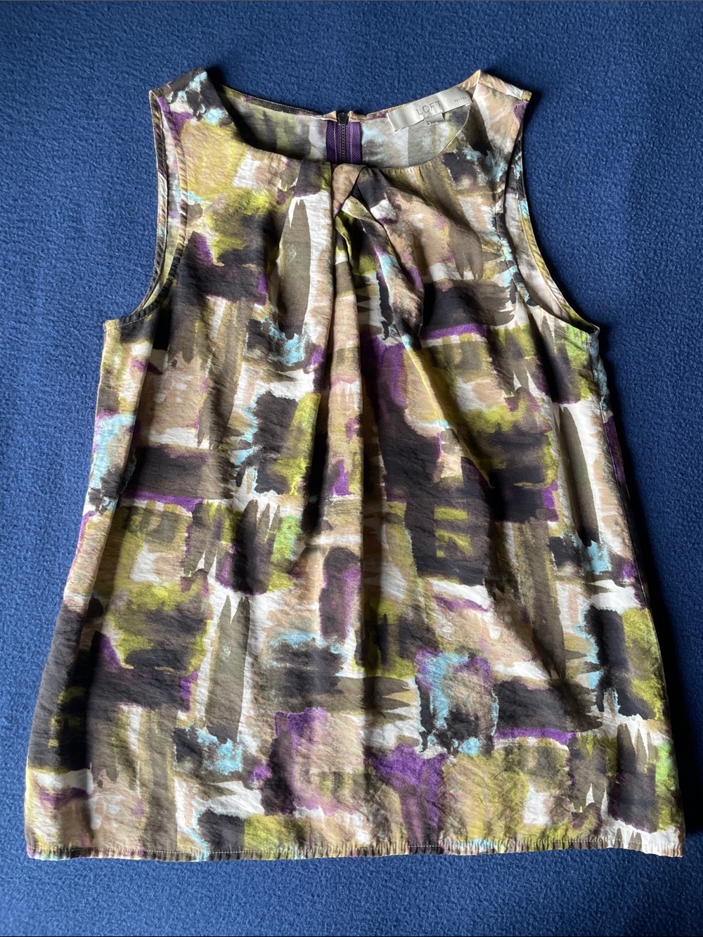 Ann Taylor LOFT SP dressy tank, VGUC